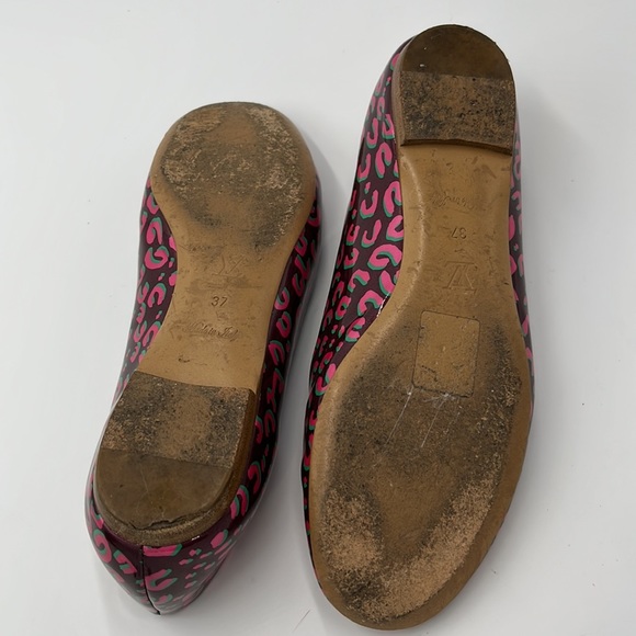 Louis Vuitton Stephen Sprouce Leopard Flats -  with COA - Picture 9 of 15